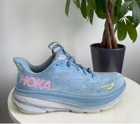 Women Size 11 Hoka One One Clifton 9 Dusk Pink Twilight Running Shoes - Replacement Insoles