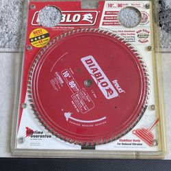 10in. x 80-Tooth Ultra Finish Saw Blade for Wood