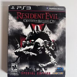 Resident Evil Operation Raccoon City Special Edition PlayStation 3 PS3