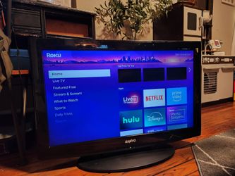 32"in tv with 4k roku stick