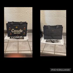 Coach x Disney Mickey Mouse Canvas Tote Bag