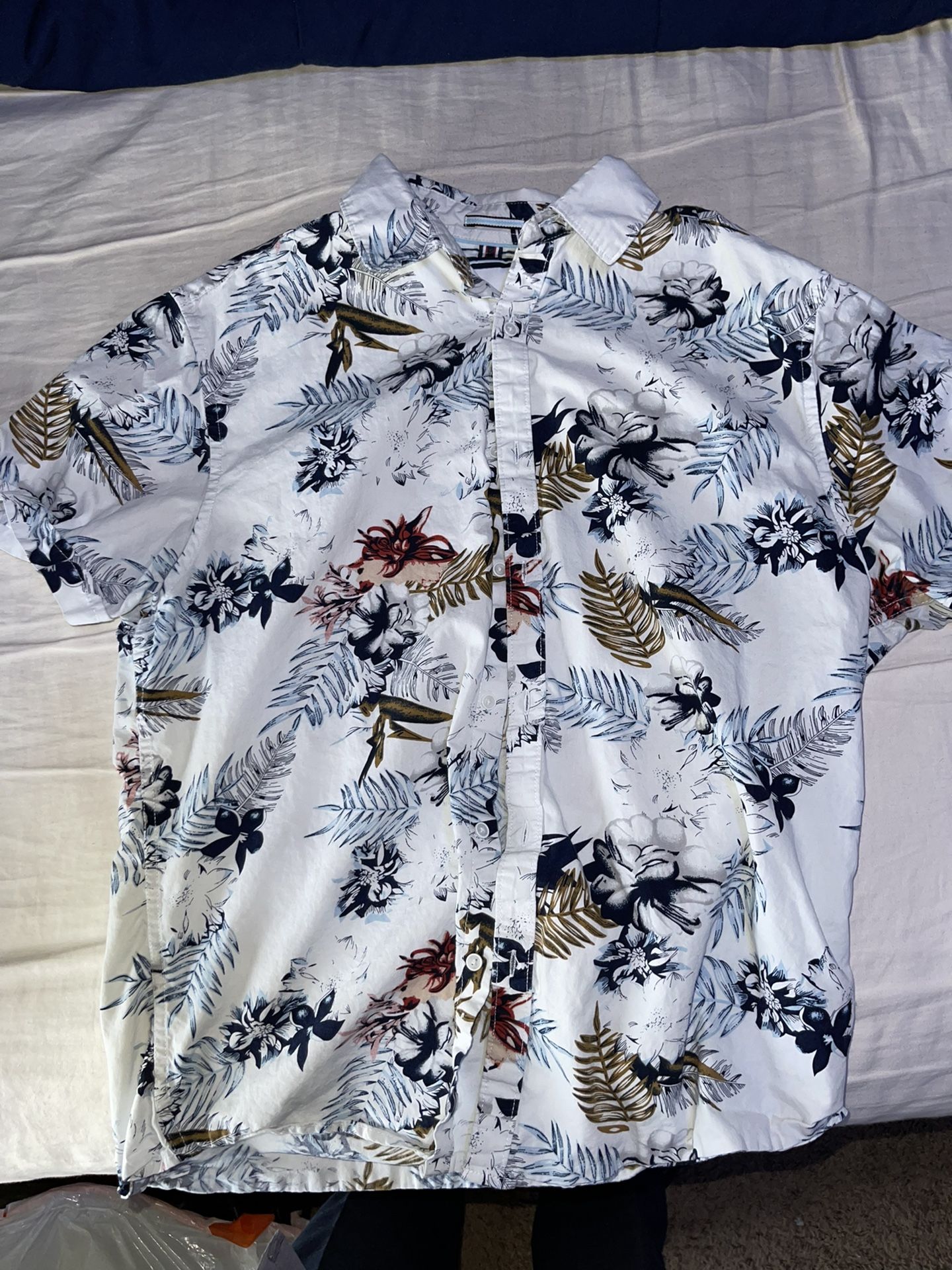 Cactus Man Floral Mens Shirt