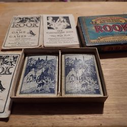 1934 Parker Brothers Rook Card Game.