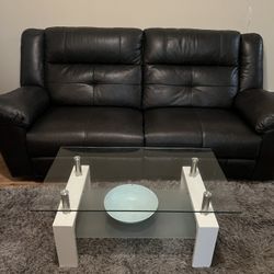 Double Recliner Sofa/ Table