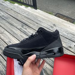 Air Jordan 3 Black Cat size 10