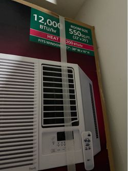 LG AC 12000 BTU cooling & heating