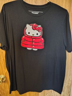 Hello Kitty and Friends Black Graphic T-Shirt