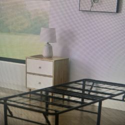 Full Twin Bed Frame And Mattress 
