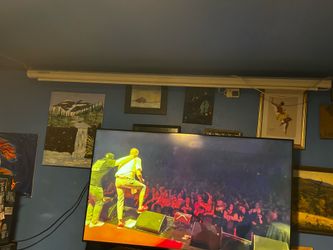 90” remote control projector screen