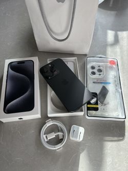 IPHONE 15 PRO UNLOCKED FOR ANY CARRIER COMPANY & ANY COUNTRY 256GB 