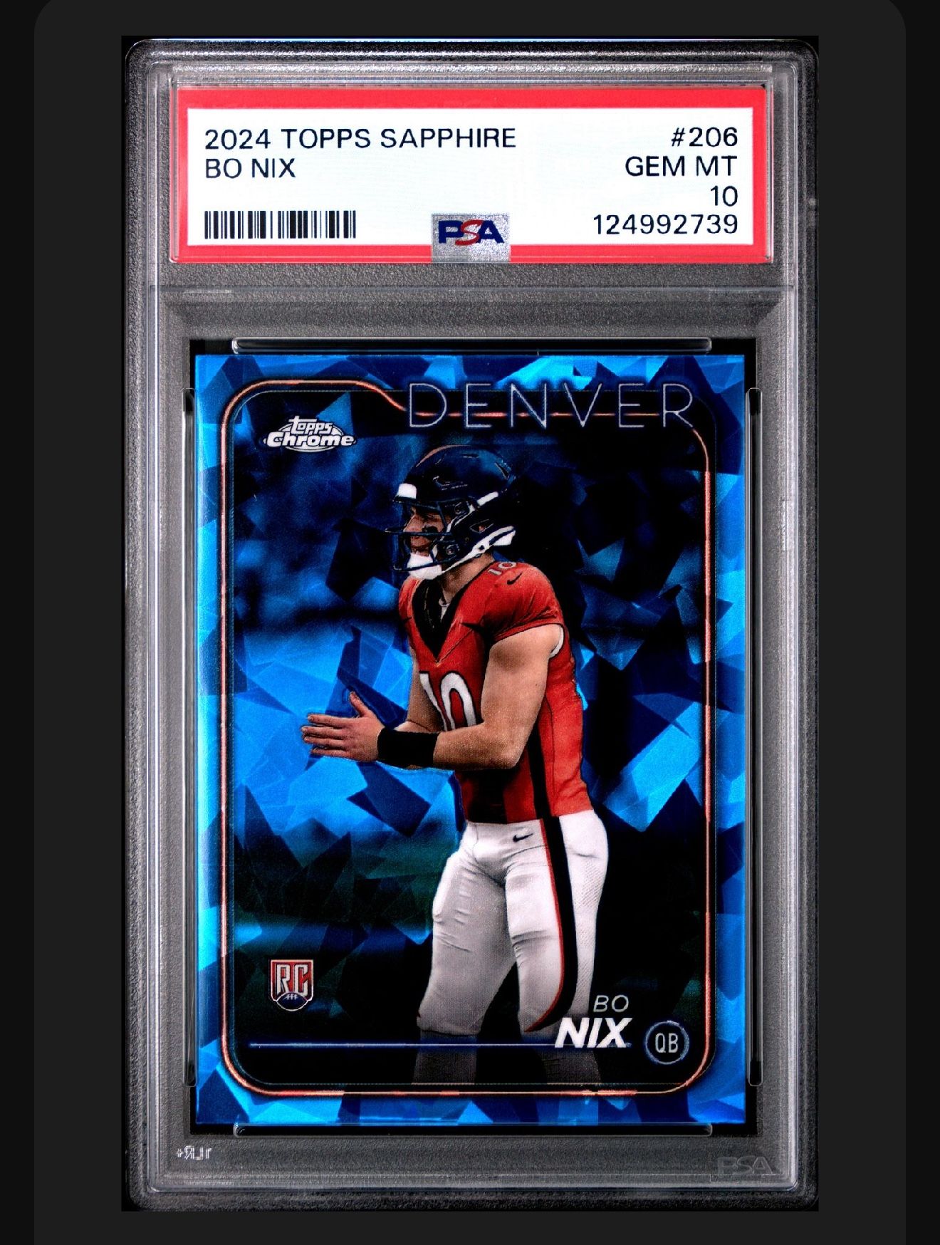2024 Topps Sapphire Bo Nix