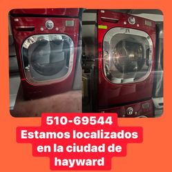 LG Steam  Washer And LG Steam Gas Dryer Used 