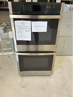 🎆BLOWOUT SALE AND 🚛FREE DROP OFF Within 20 Miles of Store Until 7/12 on an Electric Double Wall Oven