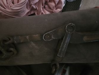 Vintage Industrial Lever Chain Binder