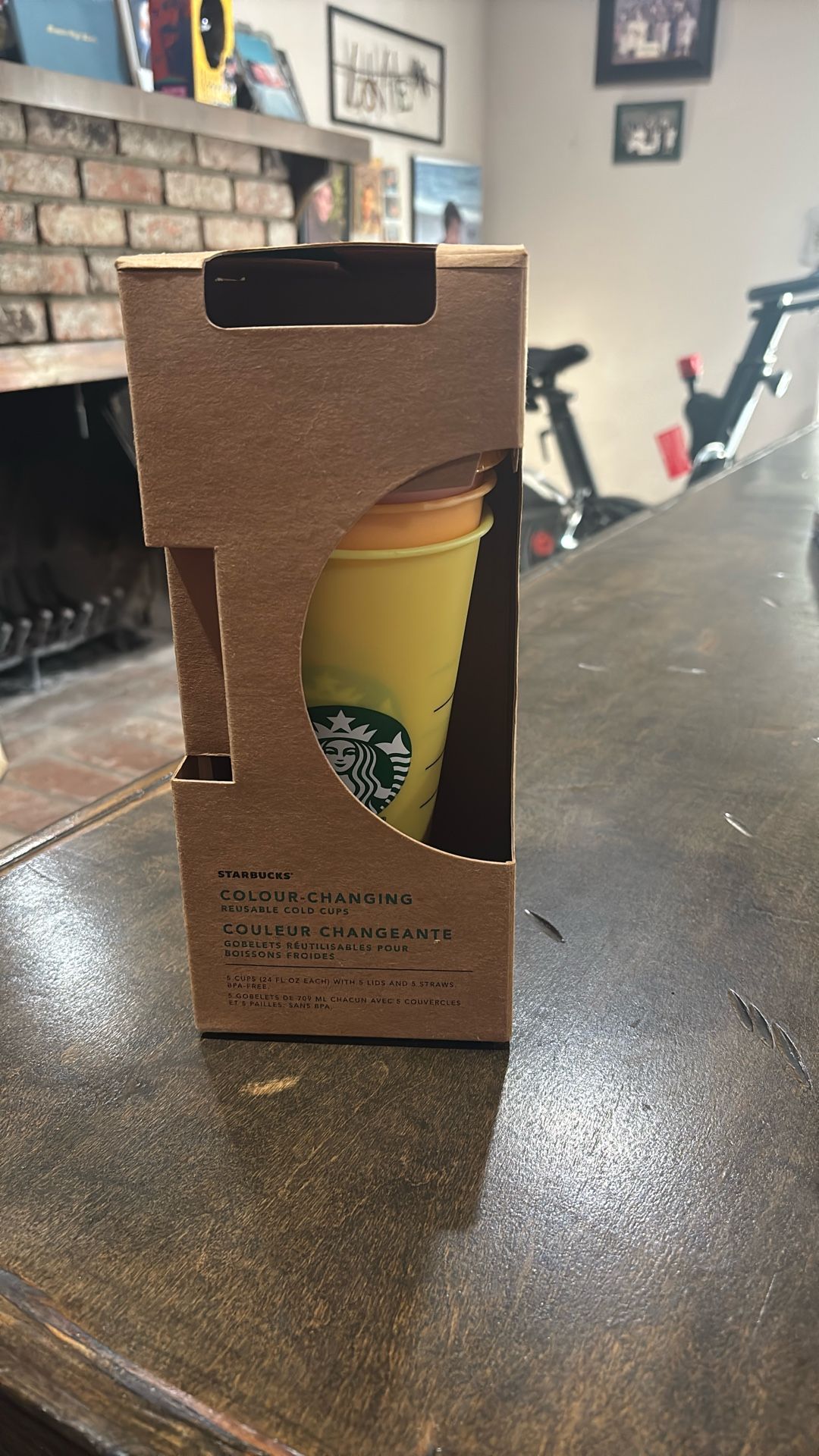 New Starbucks Colour Changing Reusable Cold Cups 3 Pack