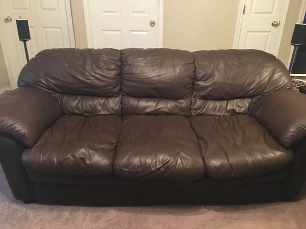 Leather Couch And Chair For In San Antonio Tx Offerup Open In The Continue To Mobile Website