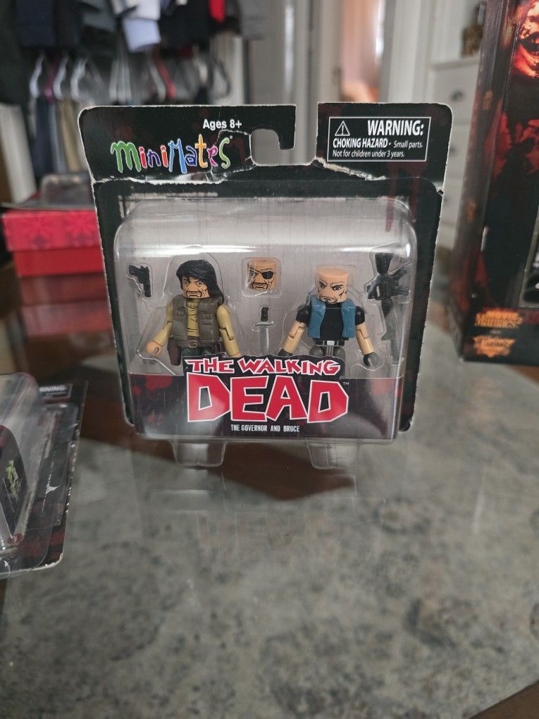 The walking dead mini mates