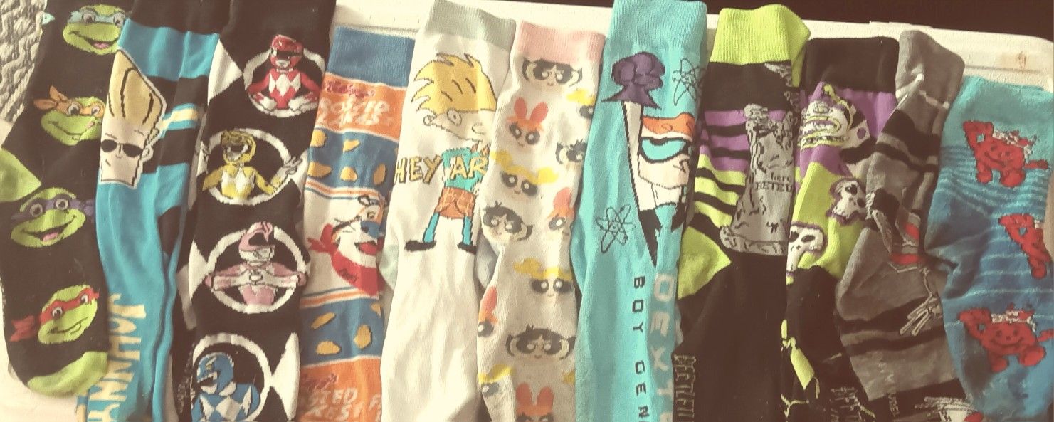 Brand New novelty socks $2/1pr $5/3pr