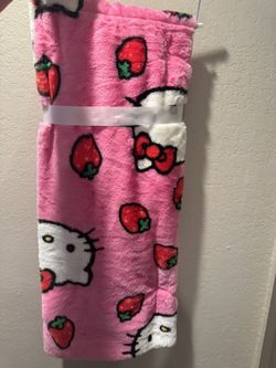 Hello kitty Strawberry Blankets