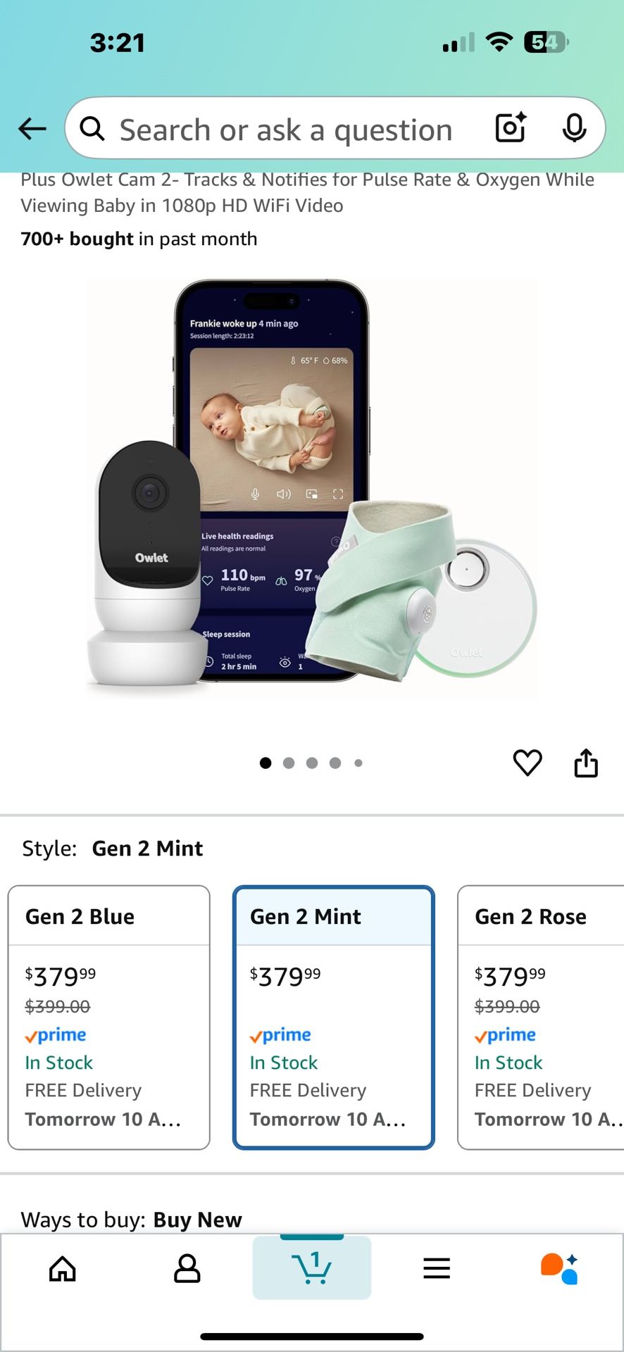 Owlet Baby Monitor