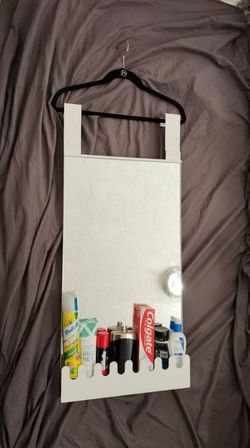 Mirror IKEA Door Hanging Mirror-Area-Size 26” L x 15” W Extendable idea for short height people