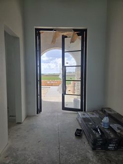 32x96 and 24x96 aluminum/glass doors
