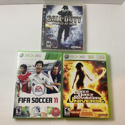 Two Xbox 360s and one PlayStation call o