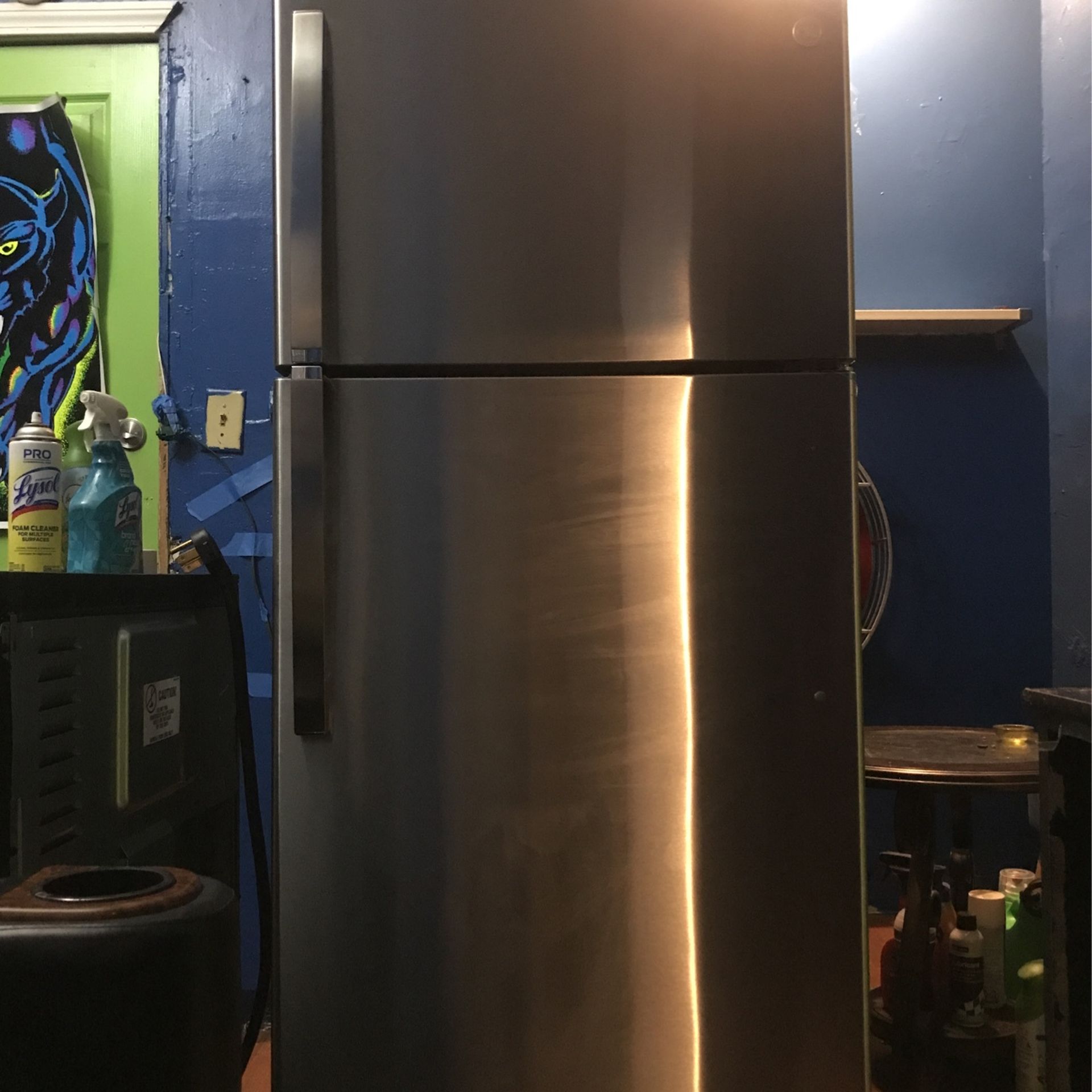 GE Stainless Steel Refrigerator