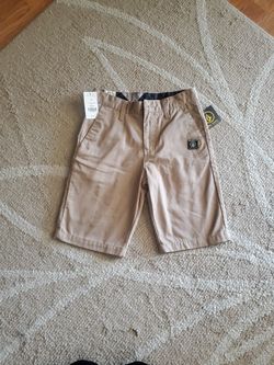 Boys SIZE 8 Volcom Chino Shorts NWT