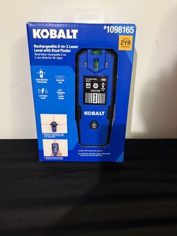 Kobalt Rechargeable 2-in-1 Laser Level with Stud Finder