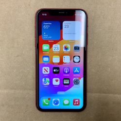 Apple IPhone 11 Product RED Cellphone Smartphone Phone 5G LTE 64GB Memory Storage T-mobile Metro PCS Cellular Network Wifi Bluetooth GPS Apps iOS