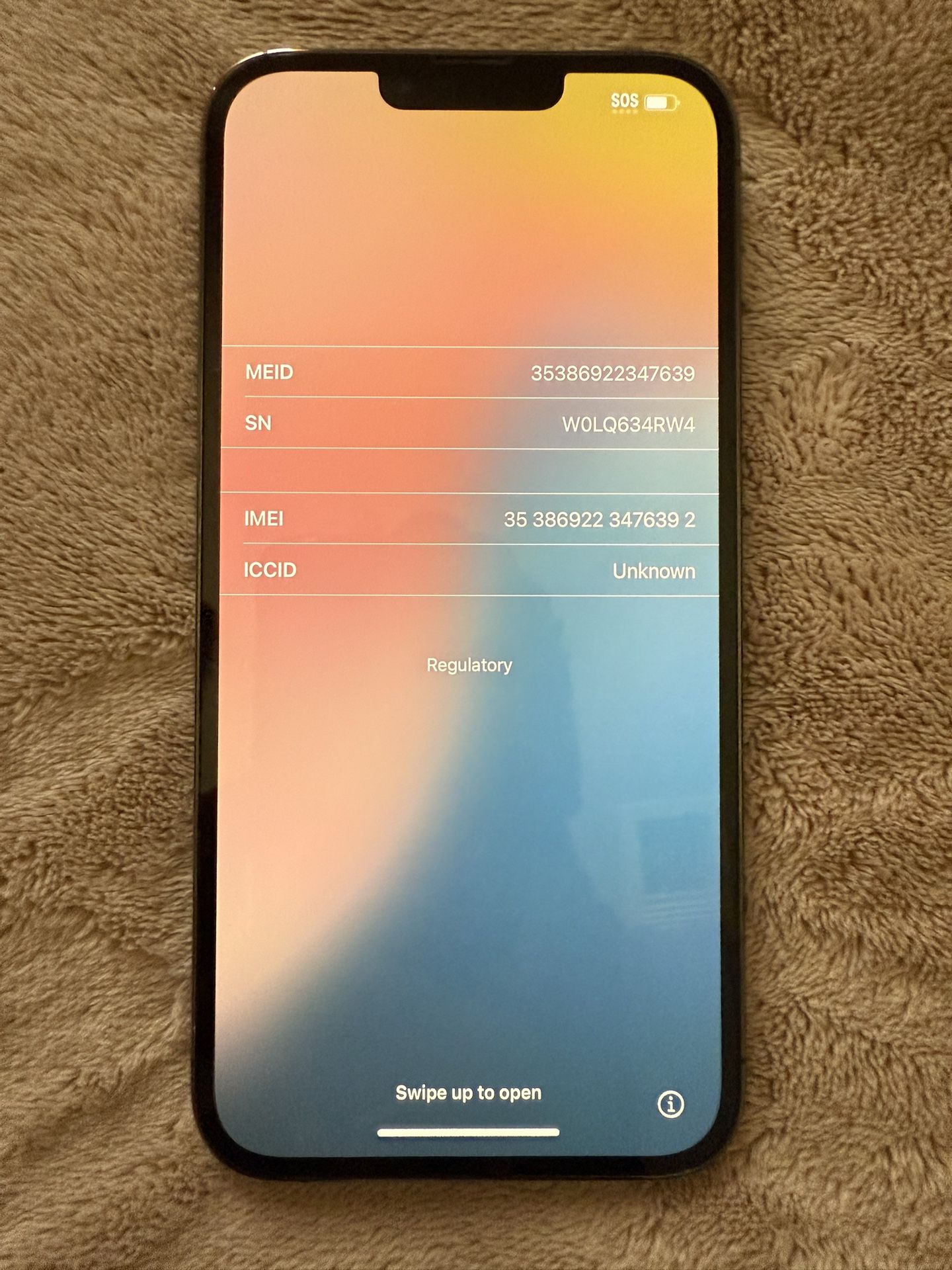 iPhone 13 Pro Max 128gbs Unlocked