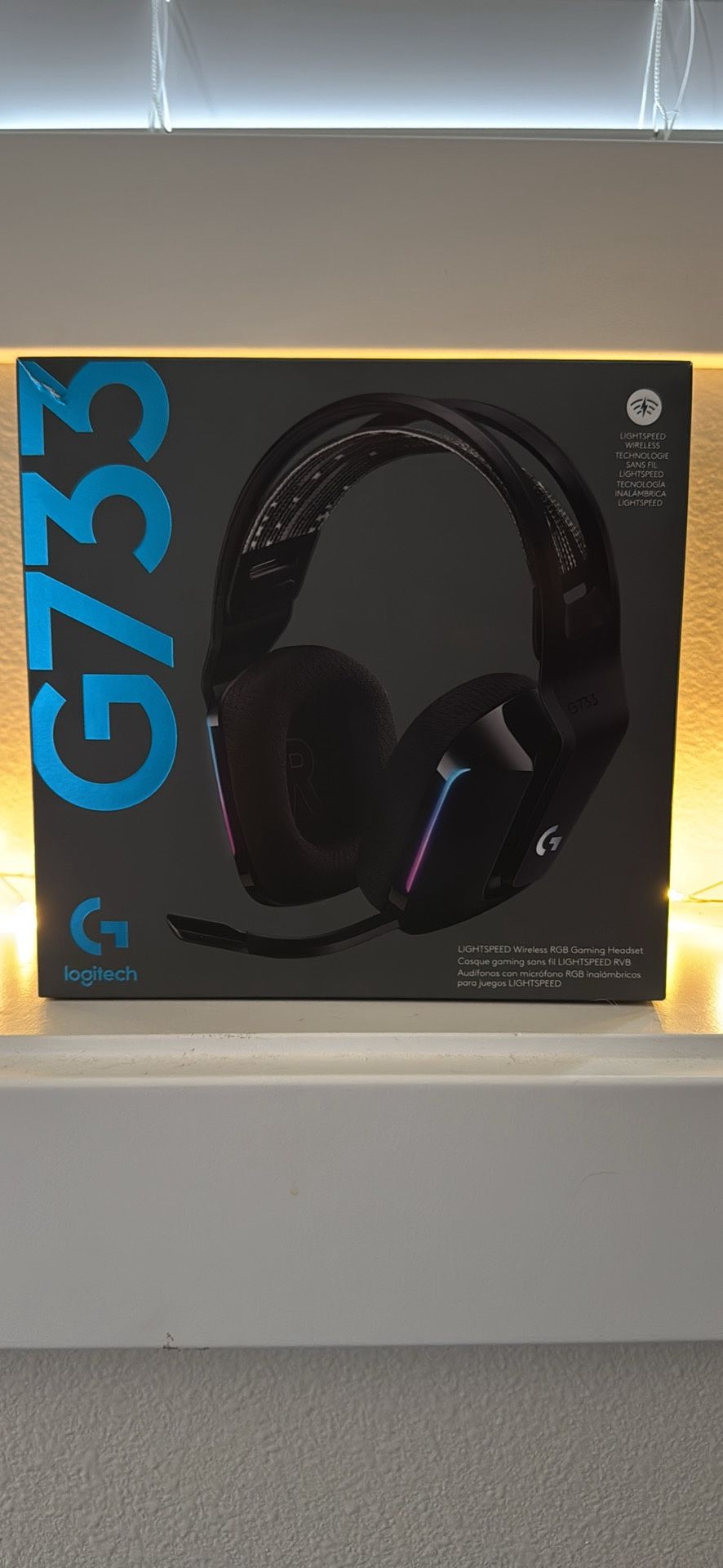 G733 Logitech Light speed Wireless RGB Gaming Headset