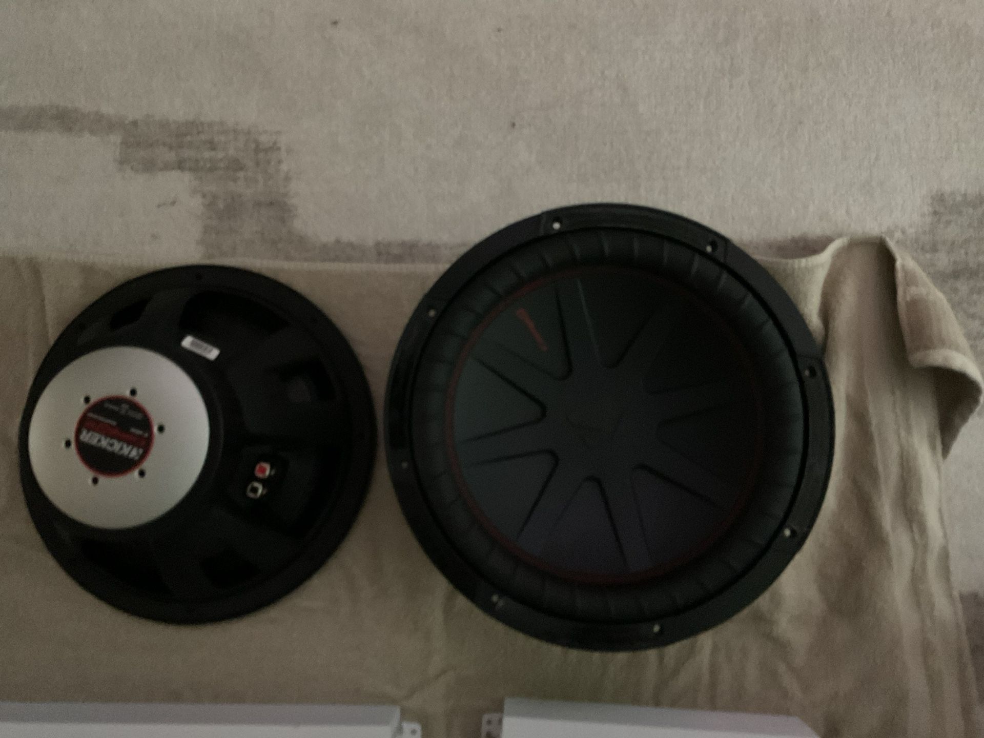 12” KICKER WOOFERS