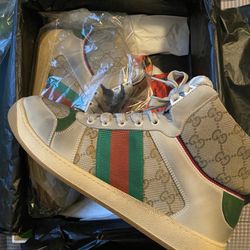 Gucci High top Sneakers “Brand New” Never Worn