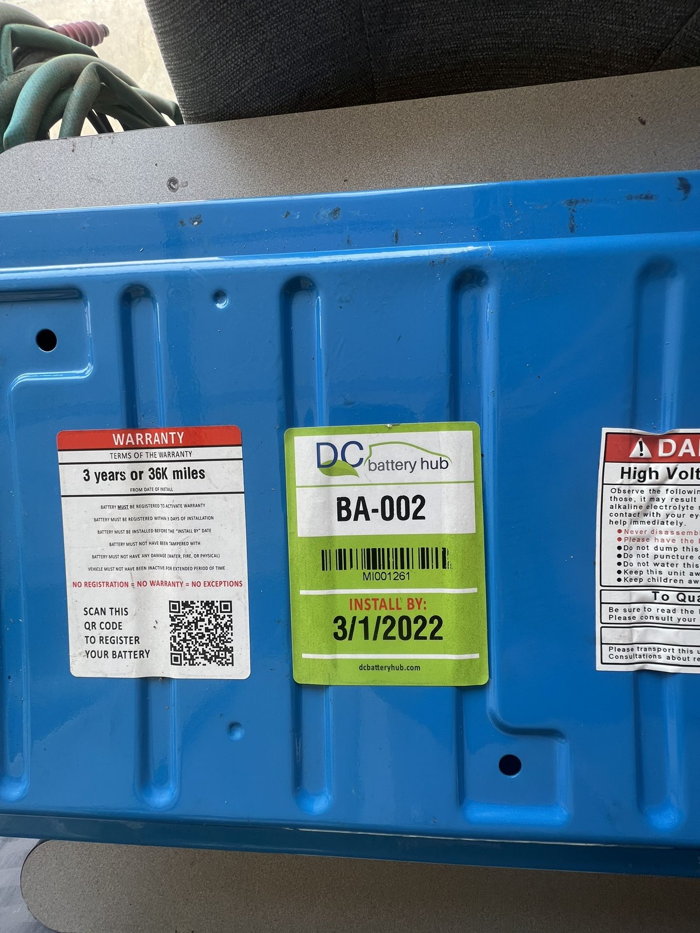 Toyota Prius Hybrid Battery