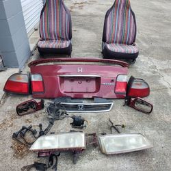 1998 Honda Accord Tail Lights Left And Right