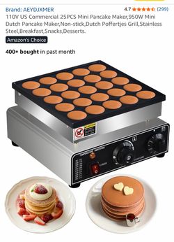Mini pancake maker