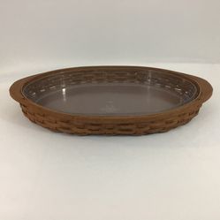 Longaberger Large Serving Tray And Rigid Protector 