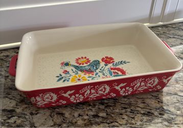 Pioneer Woman Rectangle Baking Dish
