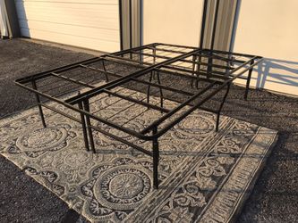 New 18”h smart base platform bed frame FULL size $80 QUEEN size $90