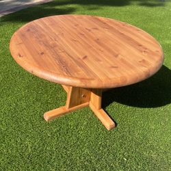 Mid Century Danish Coffee Table. Solid Pine. Adjustable Height