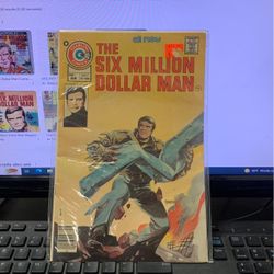 The Six Million Dollar Man Comic Book 1977