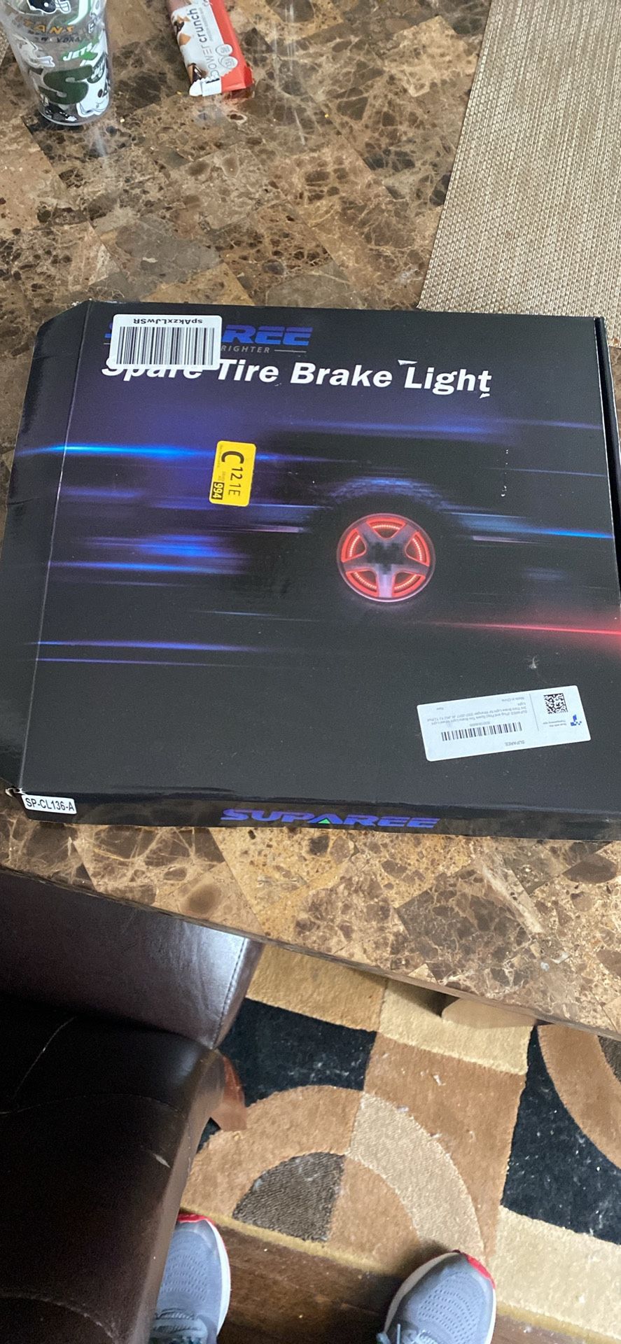 Spare Tire Brake Light. For A Jeep Wrangler 
