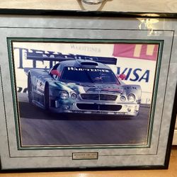 Mercedes-Benz Picture With Friend Autograph