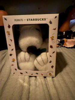 Snoopy x Starbucks plush