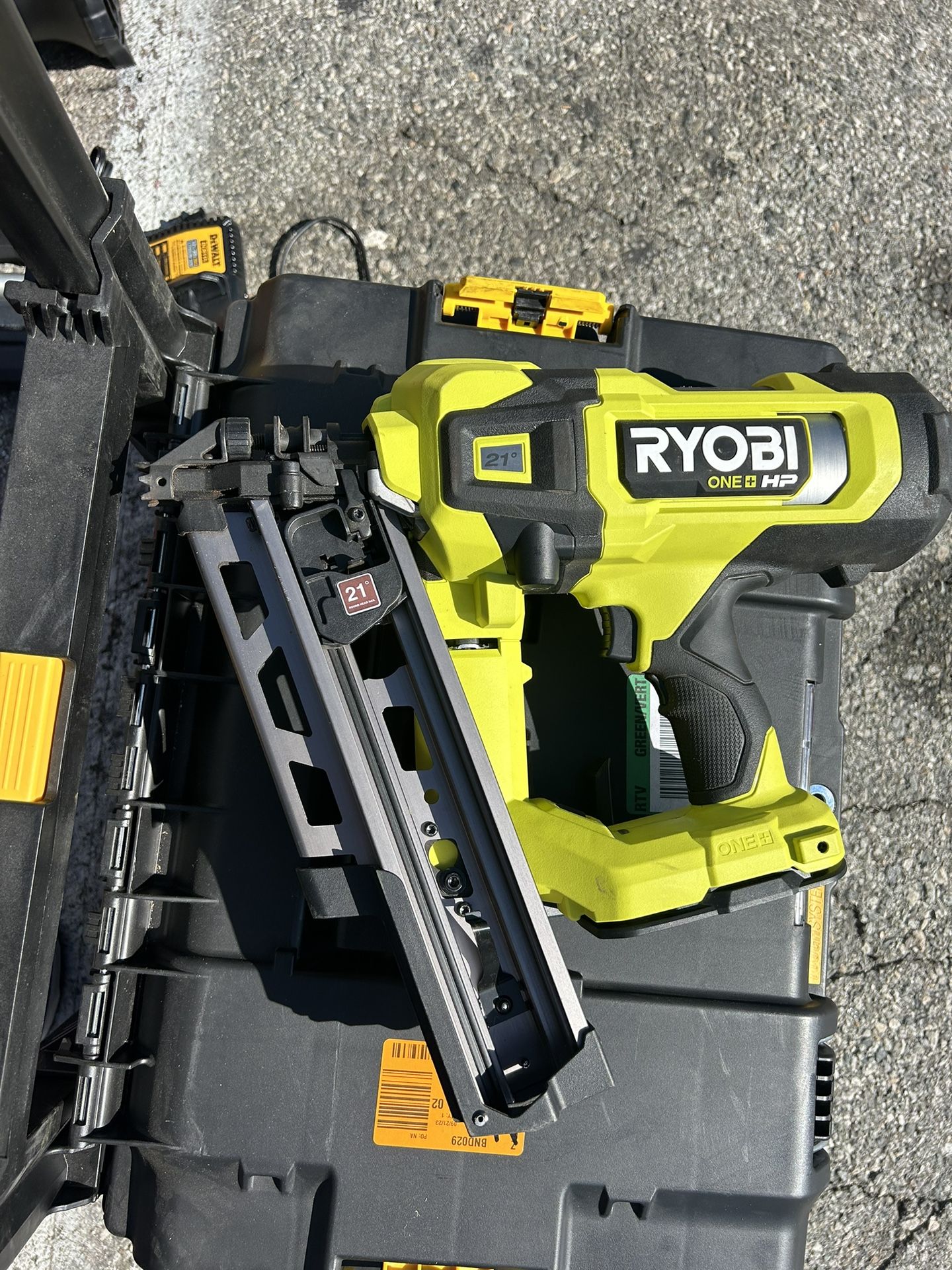 Ryobi 18 Volt 21 Degree Framing Nailer Tool Only 179 for Sale in City Of Industry, CA OfferUp