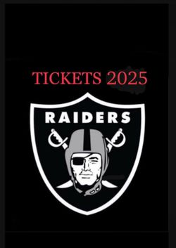 Raiders tickets 2025