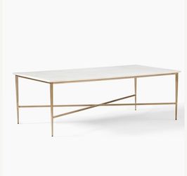 West Elm Neve Marble Coffee Table