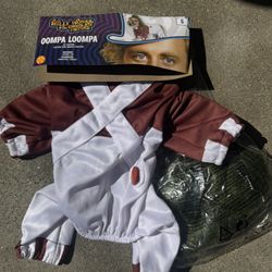 Sz small Umpa Lumpa Pet Costume 